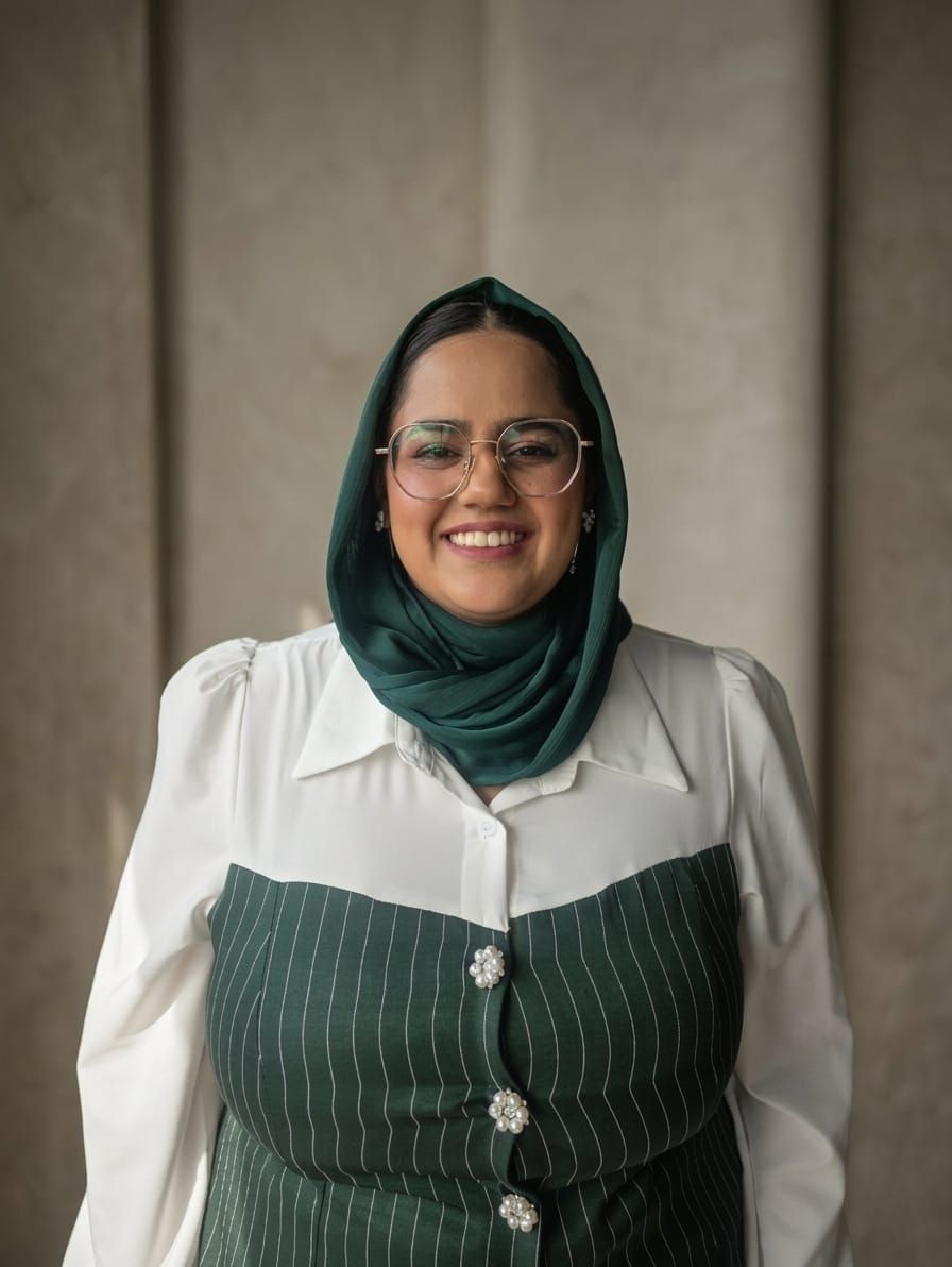 Portrait of Dr Tasneem Patel